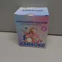 Mini Karaoke Machine with 2 Wireless Microphones for Kids, Kids Toys for Girls and Boys, Portable Bluetooth Speaker Gift for Girls 4, 5, 6, 7, 8+ Year Old Birthday Party(White)