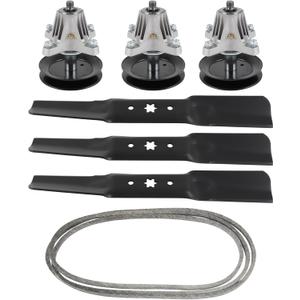OCPTY Lawn Mower Deck Rebuild Kit 54", Mower Blade Rebuild Kit Fit for RZT-L54 KH, RZT-L54 KW, RZT-S54, Z6600 247.20415, ZT-L54, Mustang 54 XP