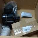 2 Pack 2" PVC Union Coupling Pipe Fitting (Socket x Socket) 2 Inch PVC Slip Union PVC Adapter Coupling Schedule 40, EPDM O-Ring, White