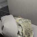 Carvapet 6x9 Large Sage Green Rugs for Living Room Bedroom Dorm, 9 x 6 Feet Washable Green Modern Abstract Low Pile Carpet with Rubber Backing, Foldable, Non Slip Thin Area Rug, Ultra Soft