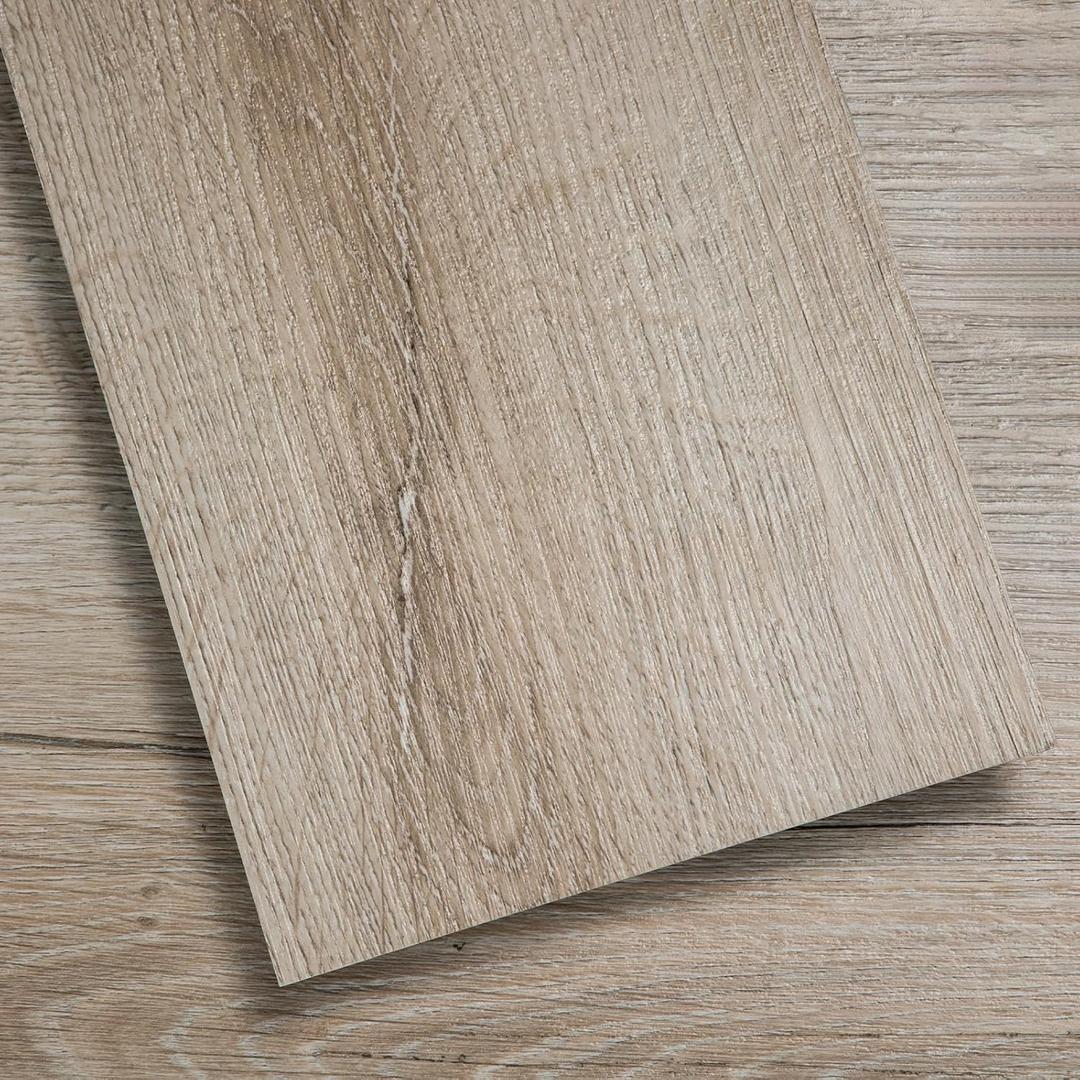 Peel and Stick Floor Tile 54 Sq.Ft (36-Pack) - Self-Adhesive Vinyl Plank Flooring, 6" x 36" Wood Look, Waterproof Easy DIY Tiles for Living Room Bedroom Kitchen (Blanc White)