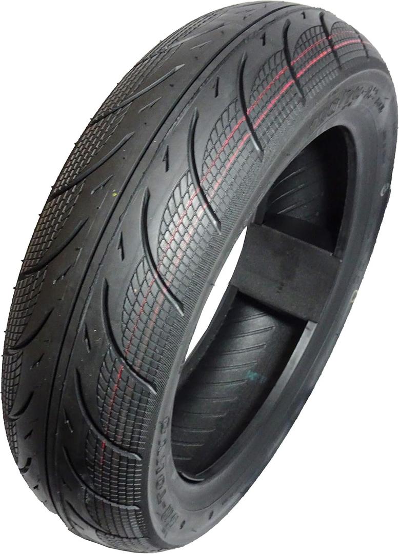 5A01 90/90-10 Scooter Tubeless Tire, 50J, Front/Rear Motorcycle/Moped 10" Rim