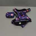 Petmolico No Pull Dog Harness Set with Leash Attachment Easy Control Handle Reflective Harness Vest Small Breed, Puppy Vest and Leash Set with Poop Bag Holder, Medium - Purple Peach. Size S