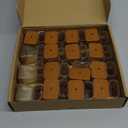 Chair Leg Floor Protectors Rectangle Chair Leg Protectors for Hardwood Floors Silicone Caps Felt Furniture Pads Covers Anti-Scratch Reduce Noise 32 Pack Clear Fit Perimeter 3-3/4'' to 4-7/8''