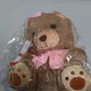 Deekin 10 Inch Graduation Bears Stuffed Animal Class of 2026 Plush Cap Grad Bear Kindergarten Grad Gifts Stuffed Animal Plush Toy for Party Decor(Graduation,Pink)