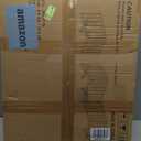 Dog Gates for Doorways Extra Wide 110inches (9ft), Wooden Freestanding Pet Gates for Dogs with 4 Support Stands, Foldable Gates for Dogs Indoor (White)