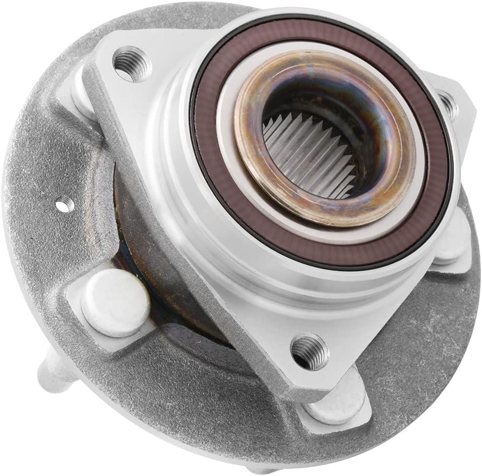 [2-Pack] 513282 - Front/Rear - Wheel Hub Bearing Assembly Compatible with 2008-2019 Cadillac CTS, 2010-2015 Chevrolet Camaro, 2018-2019 Cadillac XTS, 2018-2020 Chevrolet Impala