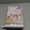 Baby Crib Mobile with Music and Lights, Mobile for Crib with Remote Control, Rotation, Starlight Projection, Crib Toys for Babies Boys Girls (Grey)