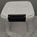 Rice Container - Flour Rice Dispenser 20lbs/10kg/10.6qt Food Grain Cereal Bins Pet Food Storage Laundry Pods Container for Household Pantry Organization (20lbs)