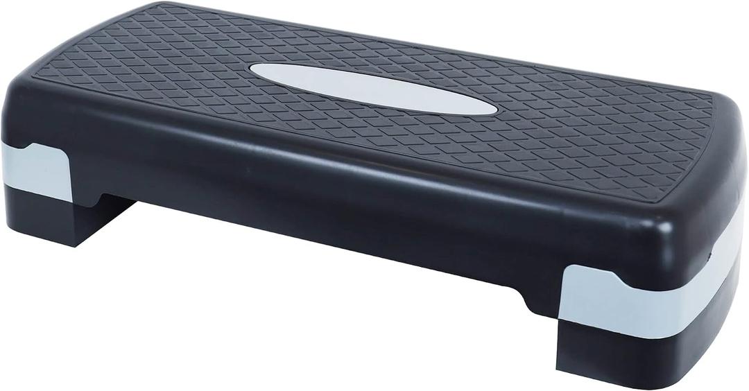 Fitvids Adjustable Workout Aerobic Stepper Step Platform Trainer, 27-Inch, Multiple Colors, 1 Count