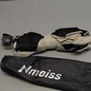 [Upgraded] Nmoiss Windshield Sun Shade Umbrella - [Vinyl Coating Heat Shield] Protect Car from Sun Rays & Heat Damage Keep Cool and Protect Interior, Spring Structure Edge Medium 56" L x 31" W