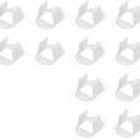 12 Pcs Washing Machine Drain Hose Holder (Fits 30-38 mm OD Hose) - Self-Adhesive No Drill Fixing Clip Guide Clamp Bracket for Clothes Washer/Laundry Tub Discharge, White
