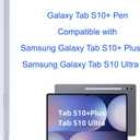 Tab S10+ Plus Pen for Galaxy Tab S10+ Plus/Tab S10 Ultra S Pen Replacement Blue (No-Bluetooth) with Tips/Nibs Replacement (Blue)