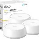 TP-Link Deco 7 BE23 Dual-Band BE3600 WiFi 7 Mesh Wi-Fi System | 4-Stream 3.6 Gbps, 160 Mhz | Covers up to 6,500 Sq.Ft | 2 2.5G Ports Wired Backhaul | VPN,MLO,AI-Roaming, HomeShield, 3-Pack