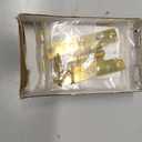 Renovators Supply Manufacturing 3 In Brass H Cabinet Hinge 1/4 In Offset With Hardware Rust Resistant Brass Flush Mount Hinge For Kitchen Cabinets Pack Of 2