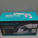 Steam Iron for Clothes, 1600W 2-in-1 Iron & Steamer with Detachable Ceramic Soleplate, Converts from Steamer to Iron in Seconds, Auto-Off, Self-Cleaning, Wrinkle Remover for All Fabrics (white)