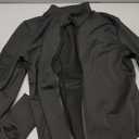 Women's Full Zip Workout jackets Runing Slim Fit Athletic Tops With Thumb Holes, Size M