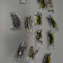 Otoolling 12 Pcs 3 Inch Drawer Bail Handle Drop Pulls Vintage Antique Bronze Dresser Handle Rustic Drop Pull with Screws 3" Hole Spacing for Cabinet Dresser Wardrobe Closet Furniture 4" Total Length