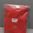 Smiry Rectangle Tablecloth, Elastic Fitted Flannel Backed Vinyl Tablecloths for 4ft Folding Tables, Waterproof Wipeable Table Covers for Indoor, Outdoor, Picnic and Camping (Red, 30"x48")