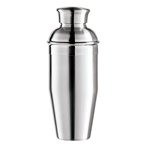 OGGI Classic Cocktail Shaker Stainless - 26 oz, Stainless Steel Construction, Built in Strainer - Ideal Home Bar Drink Mixer, Bartender Kit, Essential Bar Accessories, Stainless