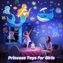 Onefire Night Light for Kids Gifts, 15 Sound Machine Baby Night Light, 15 Films Star Projector for Kids Room Decor, Brightness Unicorn Light Projector for Toddler Girl Toys Toddler Girl Gifts Age 1-5 (Pink)