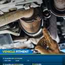 PHILTOP Rear Catalytic Converter Direct-Fit for Lexus, Toyota