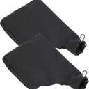 2 Pcs Table Saw Miter Saw Dust Bag Black Dust Collection Bag for Miter Saw 255 Model with Zipper and Wired Adjustable Stand Dust Bag for Belt Sander Parts Diagonal Saw Miter Saw Accessories
