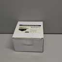 WEBANG 6 Inch Square Shower Drain Nickel Floor Drain with Flange Rainline Pattern Cover Grate Removable SUS304 Stainless Steel Watermark&CUPC Certified Brushed Nickel