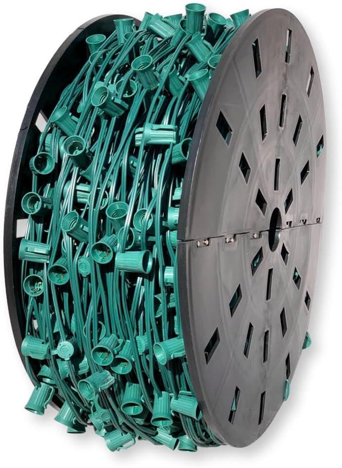 C9 12" Spacing SPT-1 1000ft Light Spool (Green)