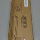 Yieach 4 Pack 15" Acrylic Shelves for Wall,Bathroom,Bedroom - with Adhesive - No Drilling Clear Floating Shelves for Funko Pop,Lego,Action Figures,Nail Polish,Perfume Shelf and Wall Storage & Display