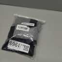 Mens No Ride-up Boxer Briefs Stretch Comfortable Breathable Cotton Underwear 4 Pack (Black, M)