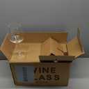 Wine Glasses Set of 8, 12oz Clear Red/White, Long Stem Wine Glasses for Party, Wedding and Home
