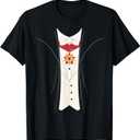 Count Dracula Vampire Costume Halloween T Shirt (Black, XXXL)