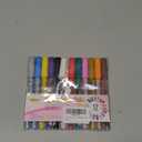 12 Colors Nail Art Pens Set, 3D Nail Polish Pens, Quick-Dry 0.5MM DIY Nail Art Markers Graffiti Dotting Pen for Nails Art Design Manicure Nail DIY Decoration (1 pack)