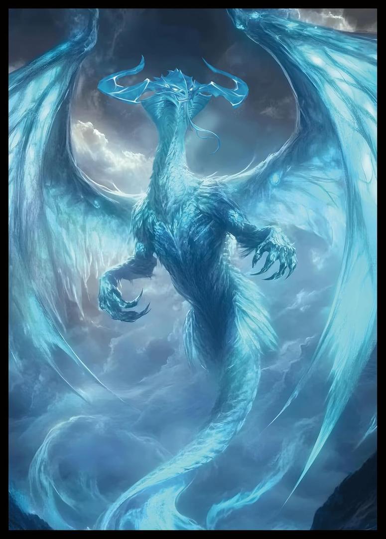 MTG Card Sleeves - Ugin Spirit - 100 CT EDH Commander Sleeves for Magic The Gathering