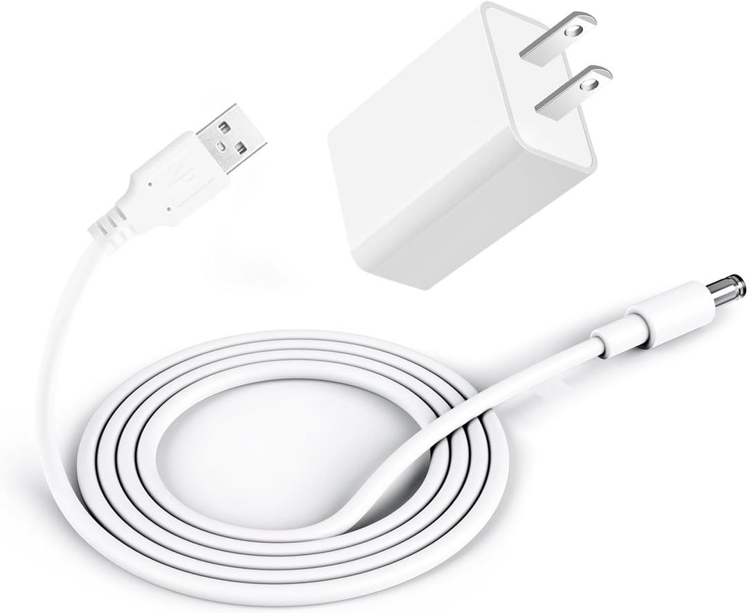 Mrgru 5 V Replacement Charger and Cable for Bitvae Electric Toothrush Compatible with D2/R1/R2/S2, C2/C5/C6 Water Dental Flosser USB Charging Cord Power Supply