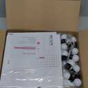 imprsv 4FT Marquee Letter O, Modern Light-Up Foam Board Letters for All Ages, All Seasons Party Decor