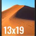 LaVie Home 13x19 Picture Frame for Wall Display, 13x19 Black Picture Frame with HD Plexiglas, 13 x 19 Poster Frame 1 Pack, Display Frame for Vertical or Horizontal, Classic Collection