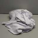 4 Pieces Cocktail Table Skirt Round Cocktail Table Covers 32 x 43 Inch Spandex Stretch High Top Table Cloth for Wedding Table Bar Banquet Party Supplies (White)