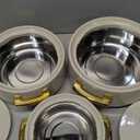 Inner Steel Casserole Set |BPA Free|Advanced P.U. Insulation |Keeps Food hot & Fresh for Long Hours.Chapati,Roti,Biryani Set of 3 (1700ml, 1200ml, 600ml) Ivory