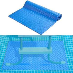 Drydiet Pool Ladder Mat Above Ground Pool Deck, 36 x 24 Inch