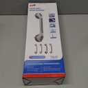 Grab Bars for Bathtubs and Showers 2 Pack Shower Handle, Heavy Duty Suction Grab Bar Bath Handrails for Seniors and Elderly, Bathroom Safety Grip No Drilling Waterproof Removable, Grey (Gray)