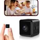 Smallest Smart Home Monitor, Smilephil Hidden Camera 1080P WiFi