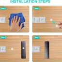 Self Adhesive Dots,1500pcs(750 Pairs) Strong Adhesive 0.39 inch Diameter Sticky Back Hook Nylon, Loop Dots with Waterproof Sticky Glue Tapes, Suitable for Classroom, Office, Home