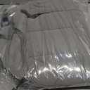 BAGSMART Gym Bag for Women, Carry on Travel Duffel Bag, Water-resistant Weekender with Shoe Compartment for Gym Travel Work, Grey, Medium