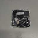 FGSS Kids Winter Stretch Knitted Mittens - Thick Warm Gloves for Boys Girls 4-7 Yrs (Black)