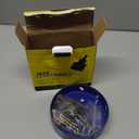 5 Inch Hole Saw with Heavy Duty Arbor, 1.2 Inch Cutting Depth HSS Bi-Metal Hole Drilling Cutter for Smoothly Cutting in Wood Cornhole Boards Plastic Drywall & Thin Metal