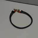 Monoprice Premium Two-Channel Audio Cable - 3 Feet - Black | 2 RCA Plug to 2 RCA Plug 22AWG, Male to Male