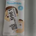 Frida Baby NoseFrida SnotSucker for Baby, Nasal Aspirator for Baby, Nose Sucker Baby Nasal Aspirator for Baby, Congestion Relief with 24 Extra Hygiene Filters