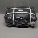 UPGRADE Privacy Screen Fence 8' x 50' Commercial Shade Cover with Brass Grommets Heavy Duty Perfect for Outdoor Back Yard,Black, Customizable